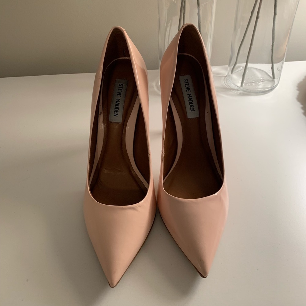 Steve Madden light pink high heels
